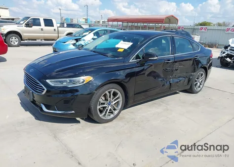 2019 Ford Fusion Sel from USA, damaged, VIN 3FA6P0CD1KR238047